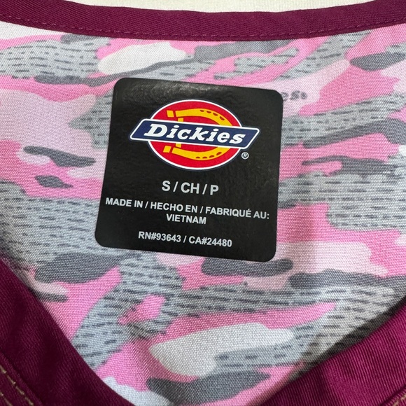 Dickies Scrub Top Women’s Size Small - Picture 3 of 10